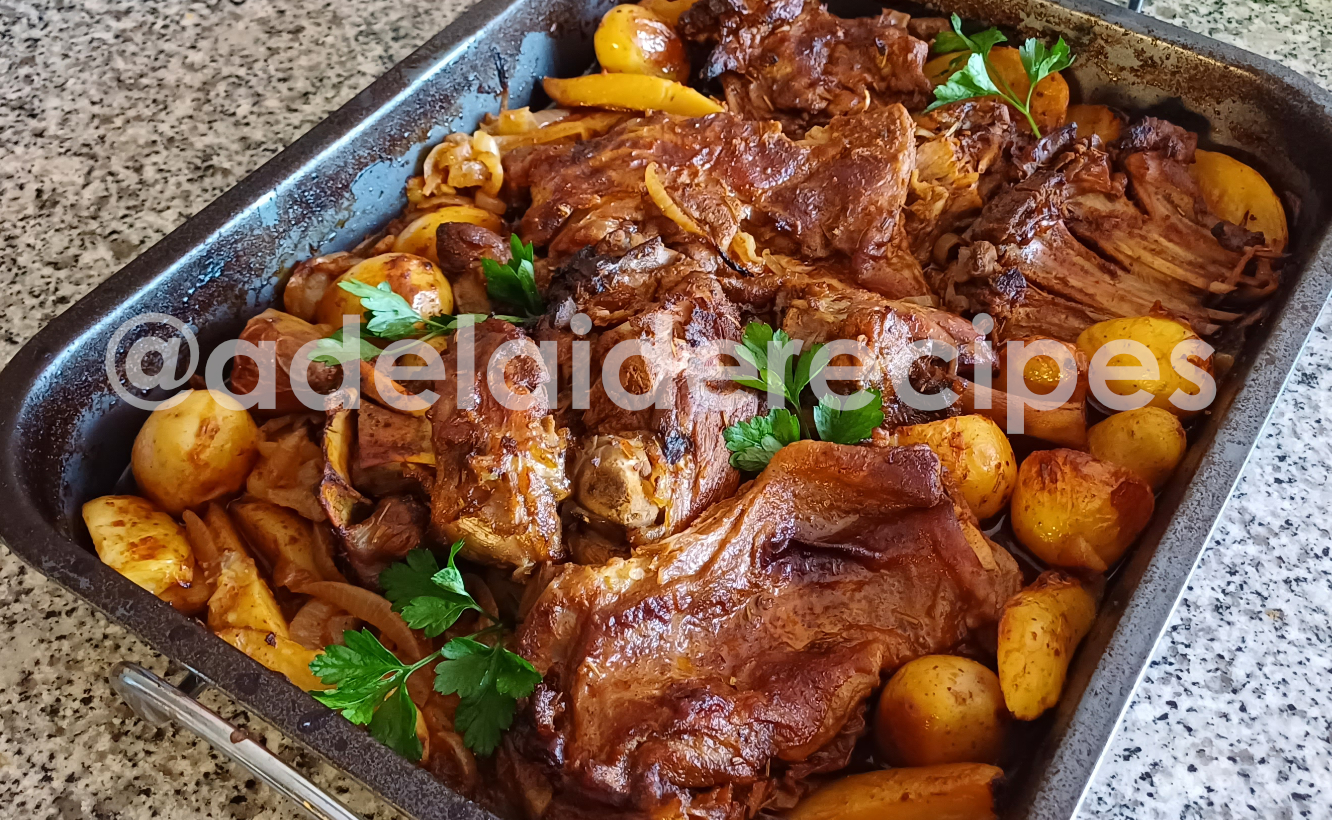 Cabrito Assado no Forno com Batatinhas | Cabrito Assado da Consoada