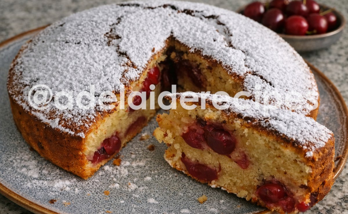 Cherry Cake Recipe | Easy and Delicious!
