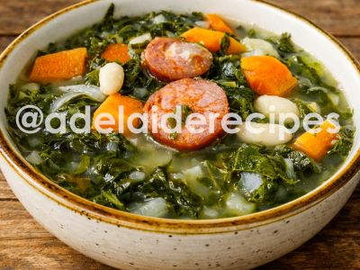 Kale Soup with White Beans | Traditional, Easy and Comforting Recipe!