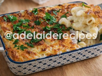 Mac and Cheese Cremoso | Massa/Macarrão com Queijo Gratinado