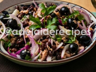 Black Bean Salad with Tuna | Refreshing, Easy and Light for Summer!