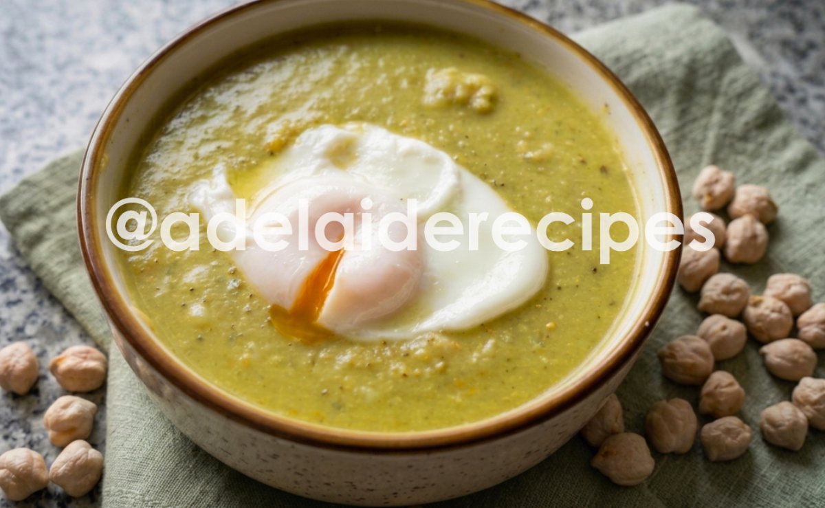 Broccoli Soup with Poached Egg | Healthy, Easy and Delicious Recipe!