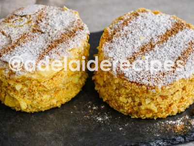 Tambores | Puff Pastry with Pastry Cream